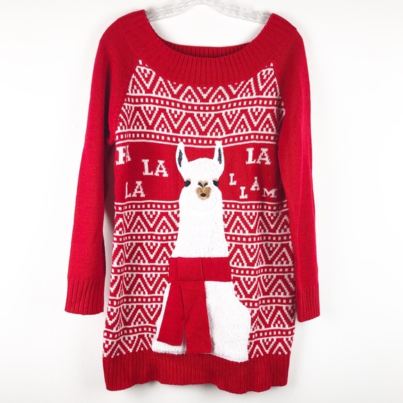 falalala llama sweater